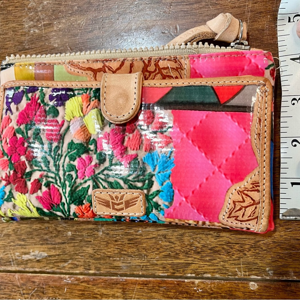 Consuela Multicolor Floral Wallet - Picture 7 of 10
